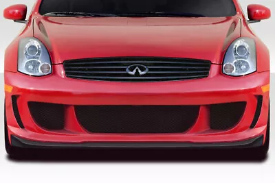 Duraflex G Coupe Strake Front Bumper Cover - 2 Piece For G35 Infiniti 03-07 Ed_ • $644