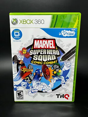 UDraw Marvel Super Hero Squad: Comic Combat (Microsoft Xbox 360) *CIB - TESTED* • $7.99