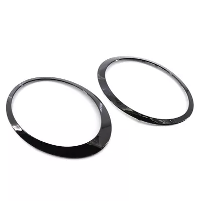 For MINI Cooper C S 2007-15 R56 R55 R57 R58 R59 Gloss Black Headlight Trim Ring • $42.86