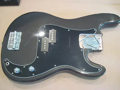 P Bass Body Loaded  Metallic Graphite  NICE And Light !!  Precision Free Ship 48 • $99.99