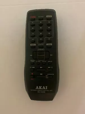 Genuine Akai RC-X101E Remote Control For TV VCR Player • $24