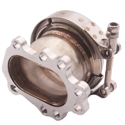 Garrett T25 T28 GT25 GT28 GT25R GT28R 8 Bolt 3  V Band Downpipe Flange Clamp Set • $56.99