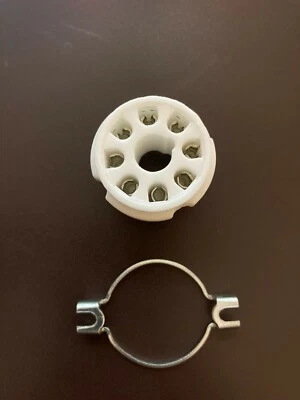 $7.29 • Buy 8pin Ceramic Vacuum Tube Socket Octal For EL34 KT88 6550 6SN7 6L6G Audio