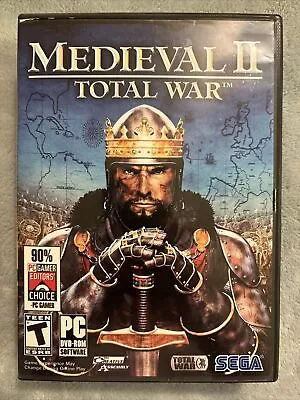 Medieval II: Total War (PC 2006) - European Version 2-Discs No Manual • $8.84