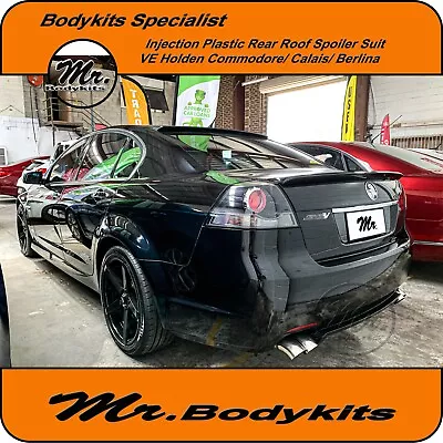 Mr Injection Plastic Rear Window Roof Spoiler Wing For Holden Ve Commodore • $175