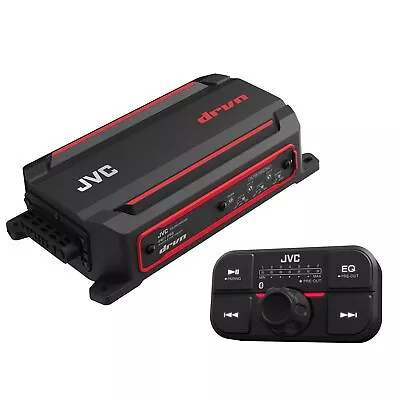 JVC KS-DR2104DBT 4-Channel Compact Digital Amplifier Featuring Bluetooth For ... • $249