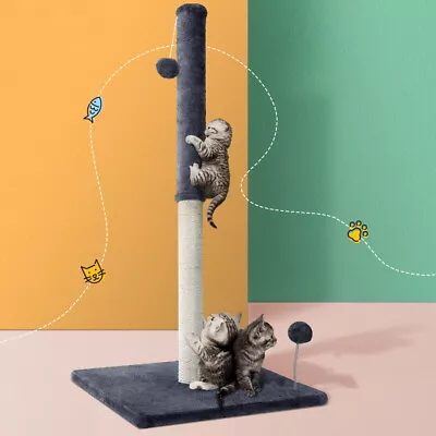 $25.96 • Buy I.Pet Cat Tree Scratching Post Scratcher Tower Condo House Hanging Toys Grey