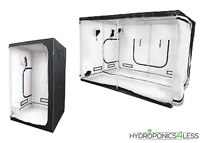 £199.99 • Buy Lighthouse WHITE Portable Grow Tent Green Room Silver Mylar Hydroponics Carbon