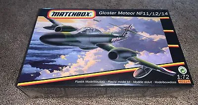 Matchbox No 40124 - ARMSTRONG Gloster Meteor NF11/12/14 - 1:72  Model Kit Sealed • $22