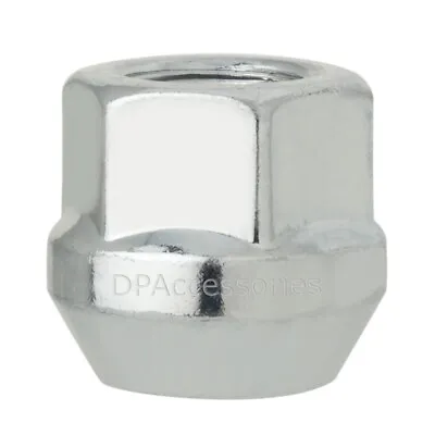 Silver Lug Nuts M14x1.5 Open End Bulge Acorn For Aftermarket Wheels - 100 Pack • $49