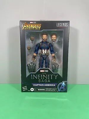 Hasbro Marvel Legends: The Infinity Saga Captain America Action Figure Sealed • $9.99