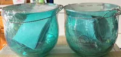 IKEA Handmade Glass Lanterns. Set Of 2 • £9.99