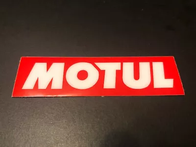 MOTUL OIL Racing Decal Sticker 8  X 2  IMSA BITD DRIFT OFFROAD • $3.75