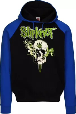 Slipknot Enjoy It Heavy Metal Rock Band HOODIES BLACK BLUE MEN's SIZES • $25.99