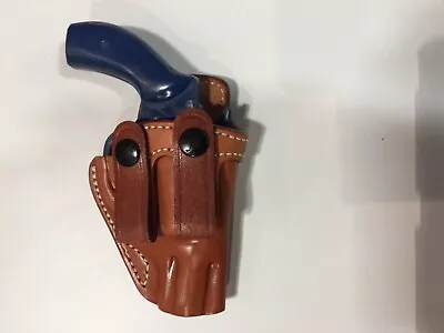 Leather IWB Holster S&W J Frame 2” Revolver RUGER SP101  2” Barrel (# 7300 BRN) • $56.47