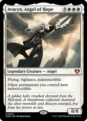 MTG - AVACYN ANGEL OF HOPE - Commander Masters (M) • £37.22