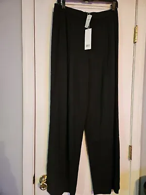 Vince Ladies Black Slacks Size Xs/p Org $345 • $49.99