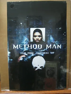 Method Man Judgement Day Wu Tang 1998 Vintage Poster 14783 • $44.97