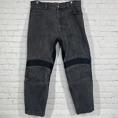Icon Recon Jeans Gray Motorcycle Riding Asphalt Technologies Fits 36 36x29 Pants • $58.49