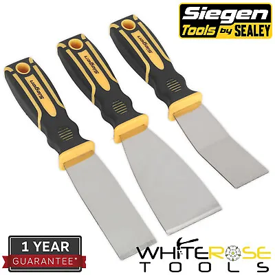 £11.45 • Buy Siegen Scraper Blade Set 3pc Rigid Gasket Windscreen Floor Scraping