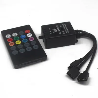 LED Music IR Controller 20key Remote Sound Sensor For 3528 5050 RGB LED Strip • $3.35