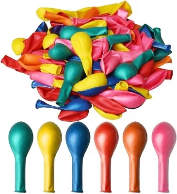 50 Bright Coloured Balloons Baby Shower Birthday Party Wedding Christening Decor • £4.29