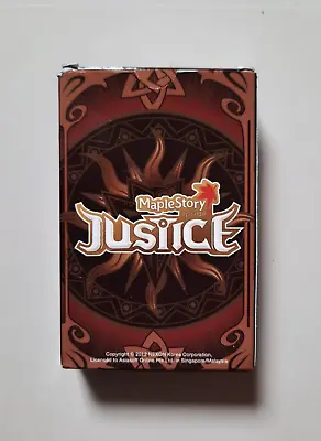 Maplestory Episode 3 Justice 2012 Nexon Playing Cards • $25
