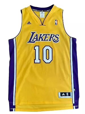 Los Angeles Lakers NBA Steve Nash #10 2013 Jersey Adidas Size Large Length + 2  • $44.99