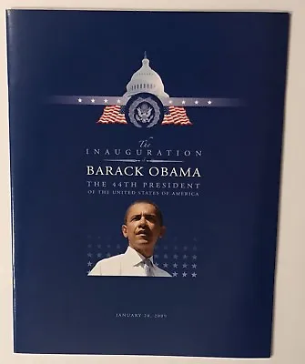 Barack Obama Inauguration Program 2009 44th President New • $27.95