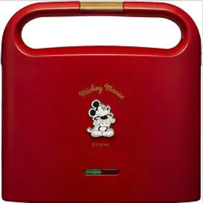 Disney Mickey Hot Sandwich Maker Red Disney Mickey Hot Sandwich Maker Red Disney • $192.40