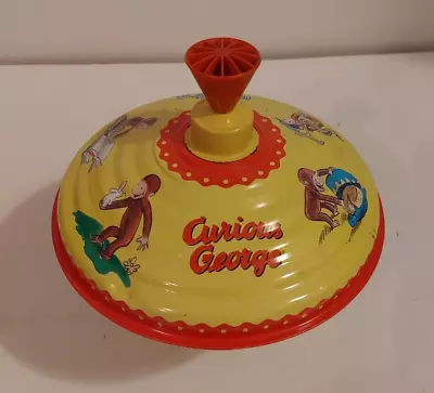 Curious George Metal Humming Spinning Top • $18.99