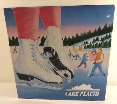 Vintage Lake Placid Ice Skates Model 685 NIB Ladies Size 9 White NOS W/ Guards  • $48