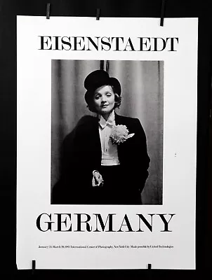 Eisenstadt - Marlene Dietrich - 1981 - Exhibition  Offset Poster • $110