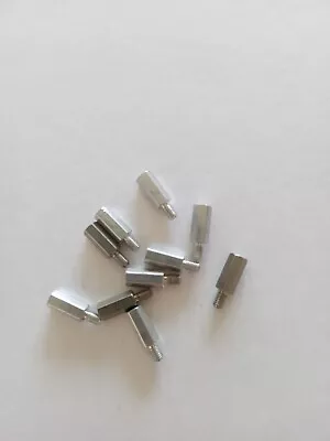 Stand Off M3 Hex X 10 Mm Long 10pcs M/F Metal • $3