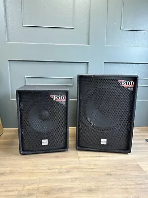 Alto TS Sub 15 & 18 Truesonic - Active Subwoofers 1200watt Peak Power Speakers • £700