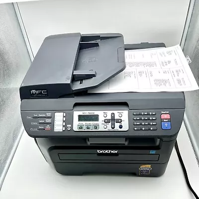 WORKING Brother MFC-7840W All-In-One Laser Fax Copy Scanner Fully Functional • $134.87