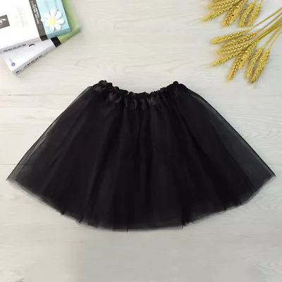 Womens Adults Girls Dance Tutu Skirt Ballet 3 Layer Layered Pettiskirts Costume  • $8.75