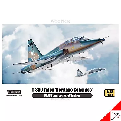 WOLFPACK 1/48 T-38C Talon 'Heritage Schemes' Premium Edition Model Kit #WP10015 • $43.98