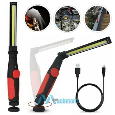 90000LM Rechargeable LED COB Work Light Mechanic Flashlight Lamp Magnetic Base • $14.71