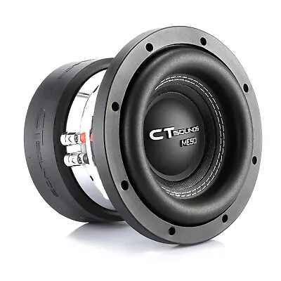 CT Sounds MESO-6.5-D2 800 Watt Max Power 6.5 Inch Car Subwoofer - Dual 2 Ohm • $109.99