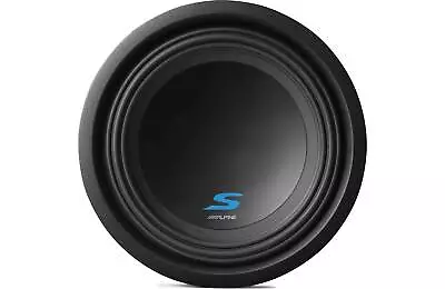 Alpine S-W10D4 Car Audio Type S Series Sub Dual 4 Ohm 1200W Peak 10  Subwoofer • $179.95