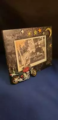 3D Yamaha Motorcycle Picture Framed 9.5x7.5  Photo 6.5x4.5  Hand Crafted  • $19.99