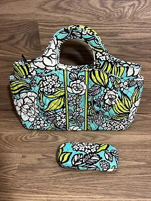 Vera Bradley Bags Abby Purse Retired Pattern Island Blooms Bag And Sunglass Case • $20