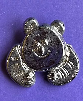 1990s Vintage Promotional Teddy Bear Brooch - MiniMan Children’s Clothing Brand • £8