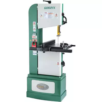 Grizzly G0621X 220V 13-1/2 Inch 1-1/4 Inch HP Vertical Wood Metal Bandsaw • $2399