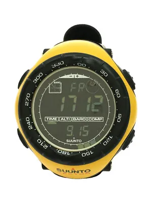 SUUNTO VECTOR YELLOW Watch Digital Rubber BLKBLKSS010600610 USED • $198