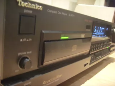 £185 • Buy Technics SL-P777 Class-AA 4DAC 18BIT TOSLINK Hi-Fi CD Player - READ DESCRIPTION