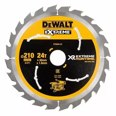 DeWALT 210mm 24T Extreme Runtime Table Saw Blade ** Special Order ** • $141.75