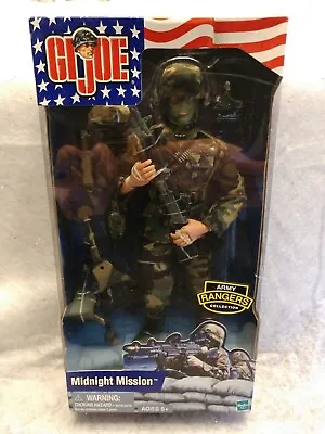 GI JOE Midnight Mission ARMY RANGERS Collection2002 Near Mint Factory Sealed Box • $70