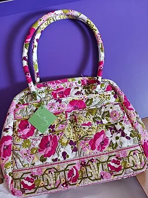 Vera Bradley Bowler Handbag Make Me Blush Retired • $30